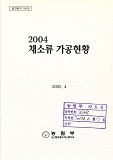 채소류 가공현황. 2004