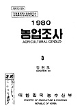 1980 농업조사 / 농수산부 [편]. 03 : 강원도