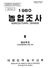 1980 농업조사. 08 : 경상북도