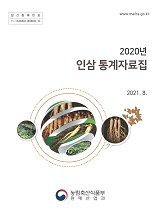인삼통계자료집 / 농림축산식품부 원예산업과 [편]. 2020